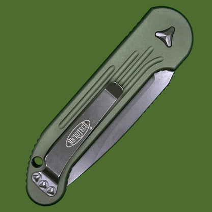 *Pre-Owned* Microtech LUDT Green Standard Auto 135-1GR
