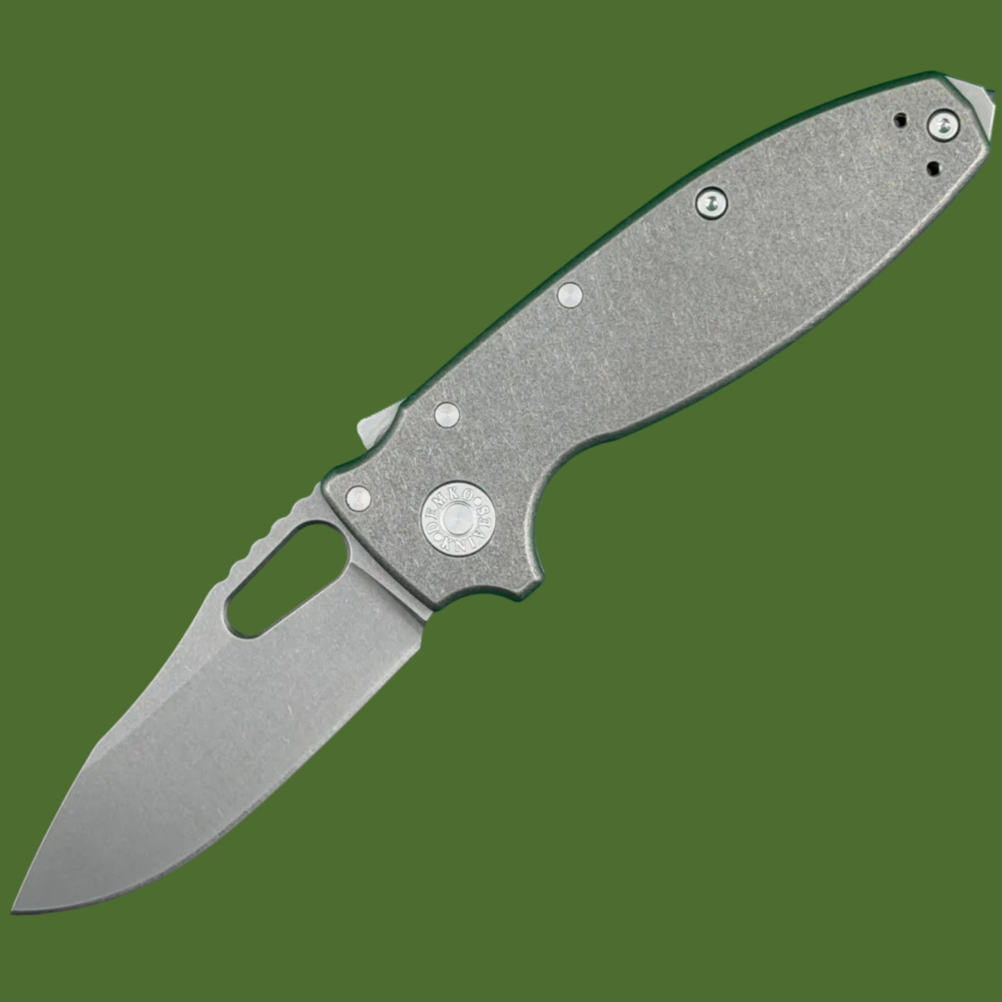 Demko Shark-A-Tac Shark Lock Titanium (Spike Glass Breaker)