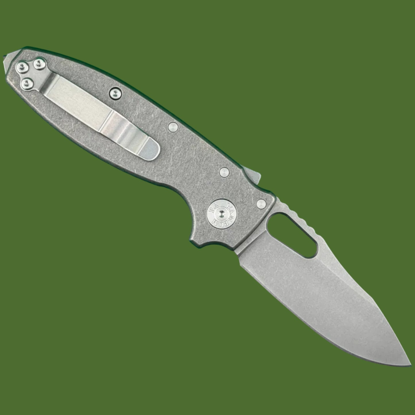 Demko Shark-A-Tac Shark Lock Titanium (Spike Glass Breaker)