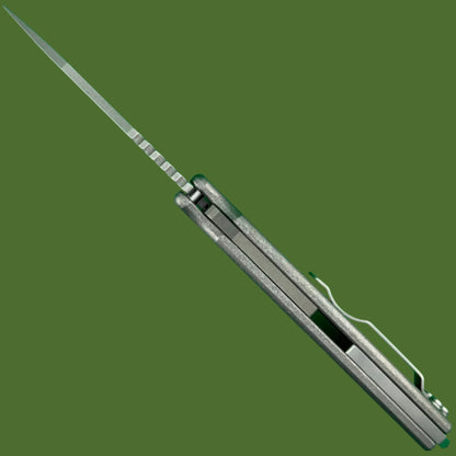 Demko Shark-A-Tac Shark Lock Titanium (Spike Glass Breaker)