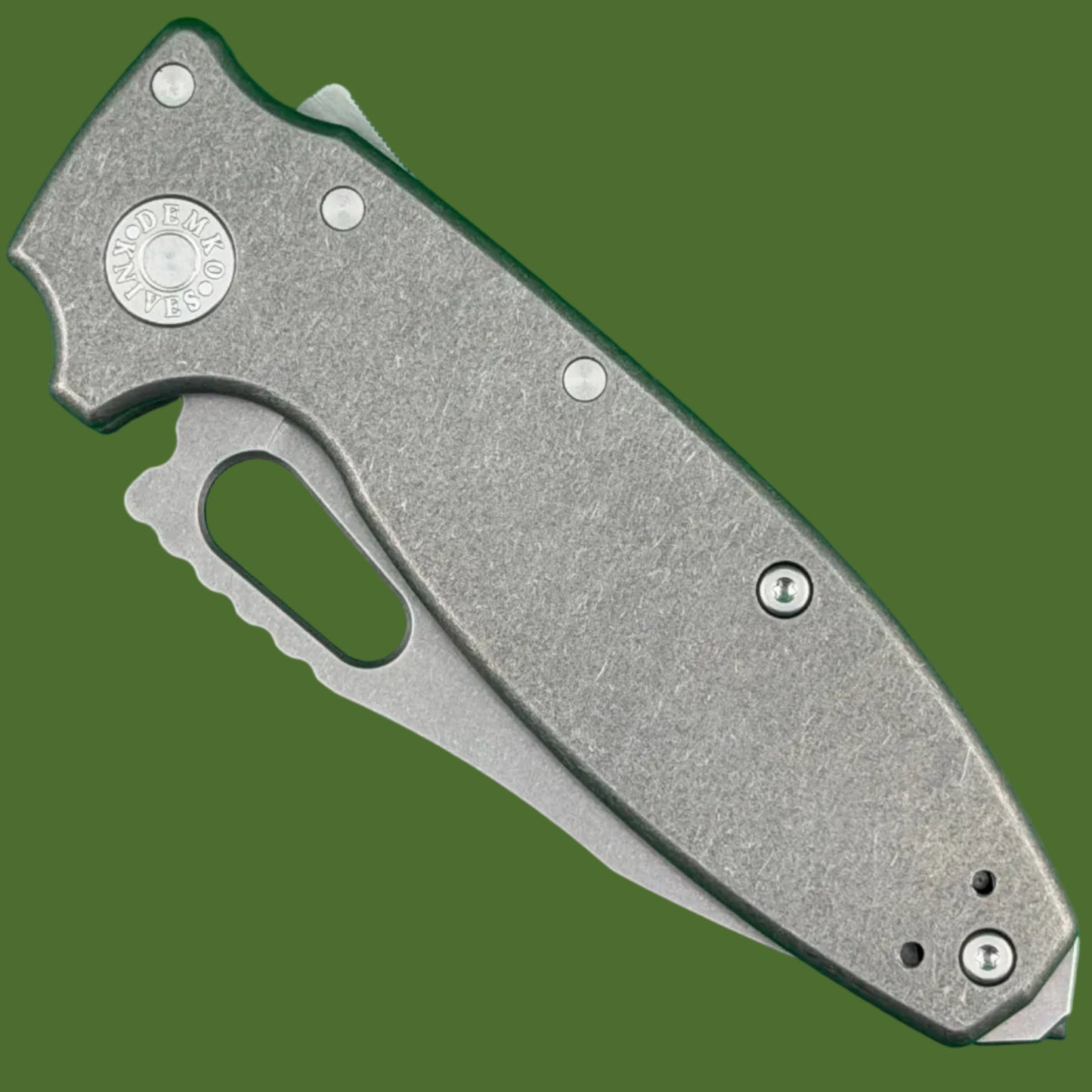 Demko Shark-A-Tac Shark Lock Titanium (Spike Glass Breaker)