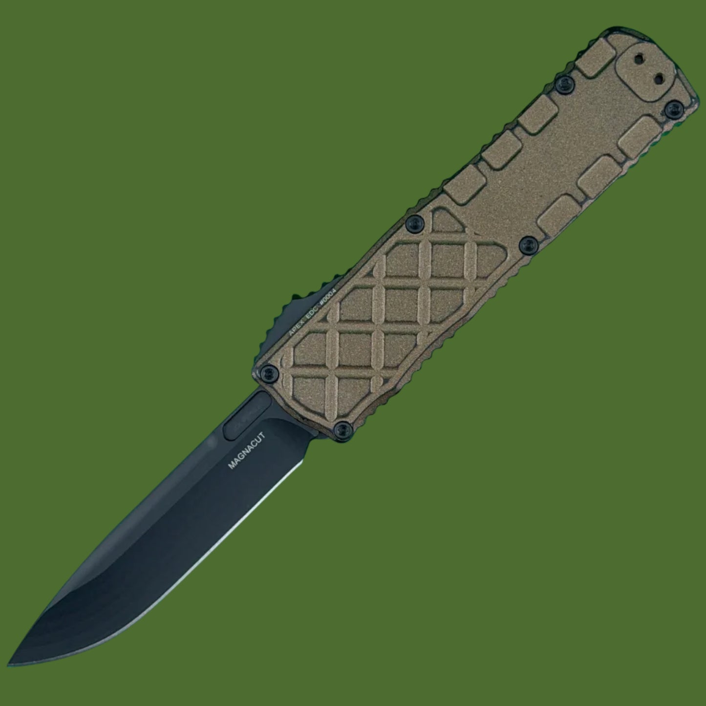 Guardian Tactical Apex EDC S/E OTF Bronze Wash (Black Tactical Magnacut) 16-3111BW