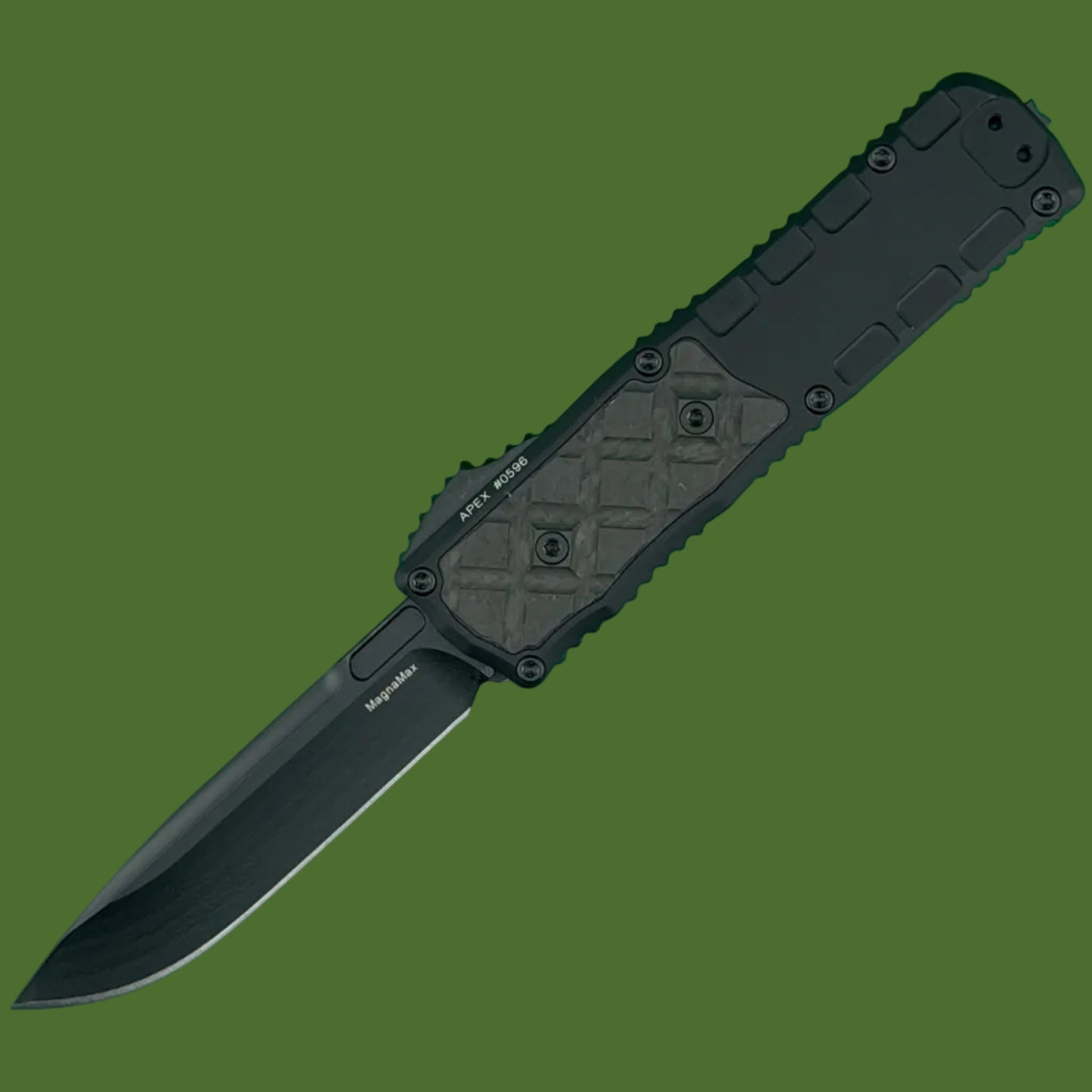 Guardian Tactical Apex S/E OTF Carbon Fiber Inlay (Black Tactical MagnaMax) 152111