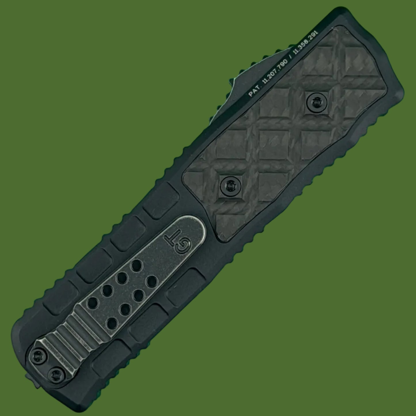 Guardian Tactical Apex S/E OTF Carbon Fiber Inlay (Dark Stonewash MagnaMax) 152611