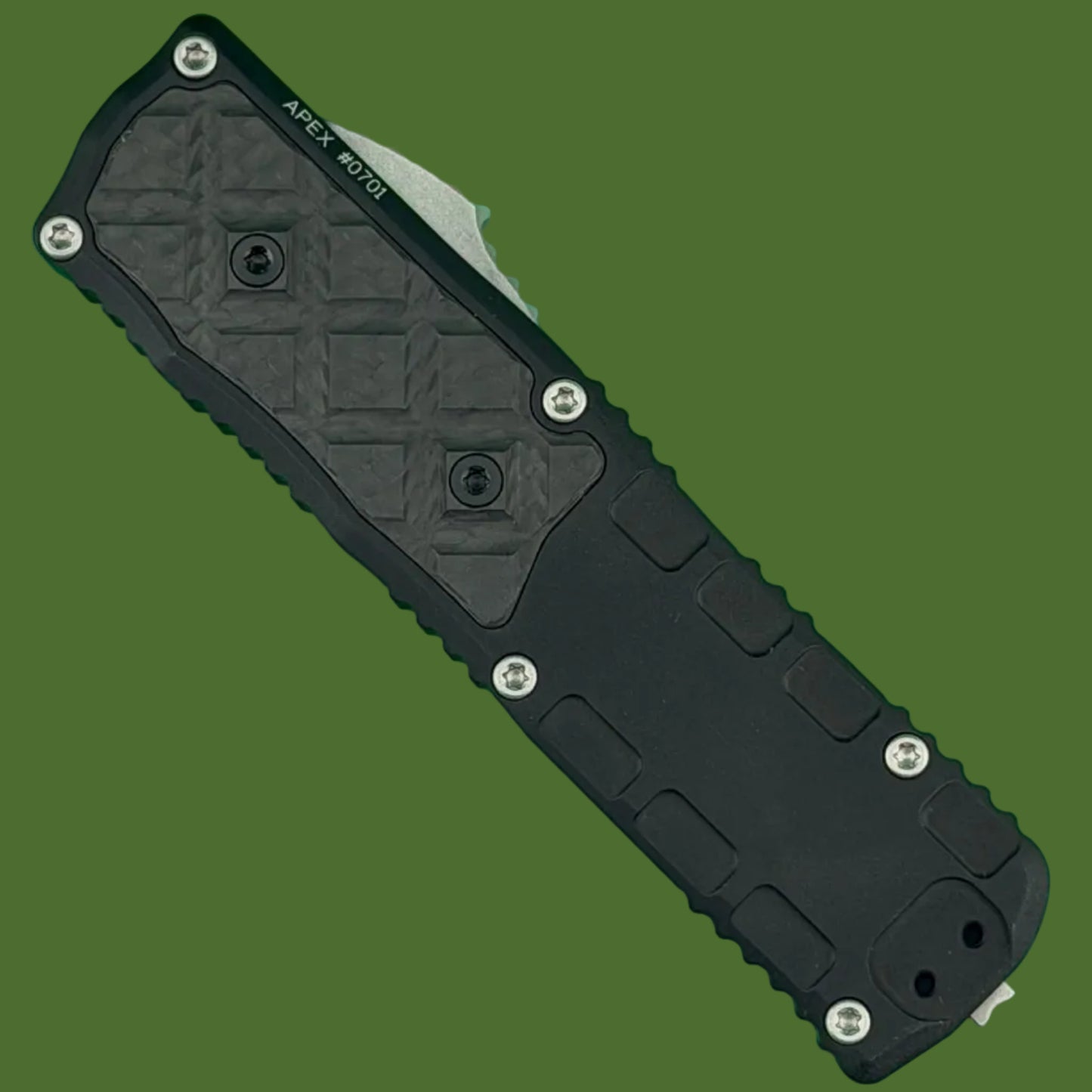 Guardian Tactical Apex S/E OTF Carbon Fiber Inlay (Two Tone Black MagnaMax) 152211