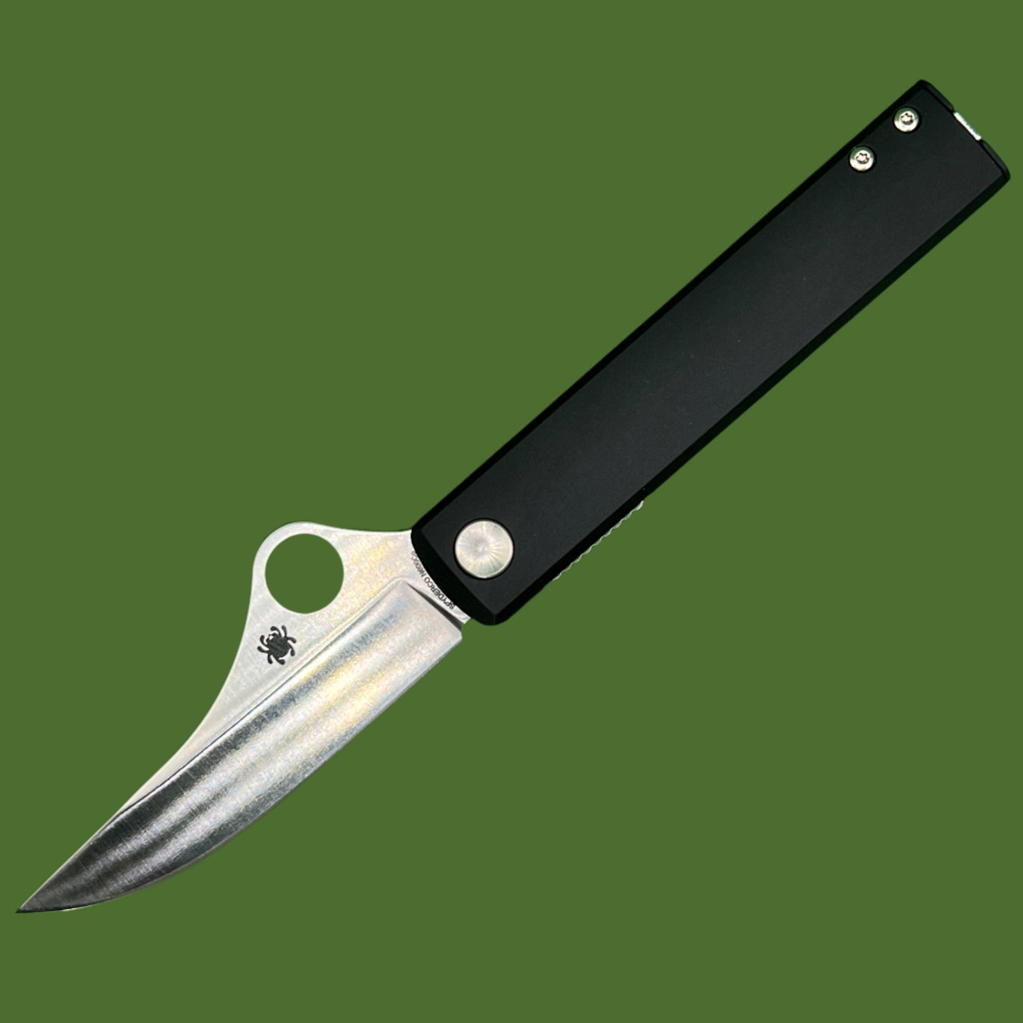 Spyderco Essenza Liner Lock Black Aluminum C272ALBKP