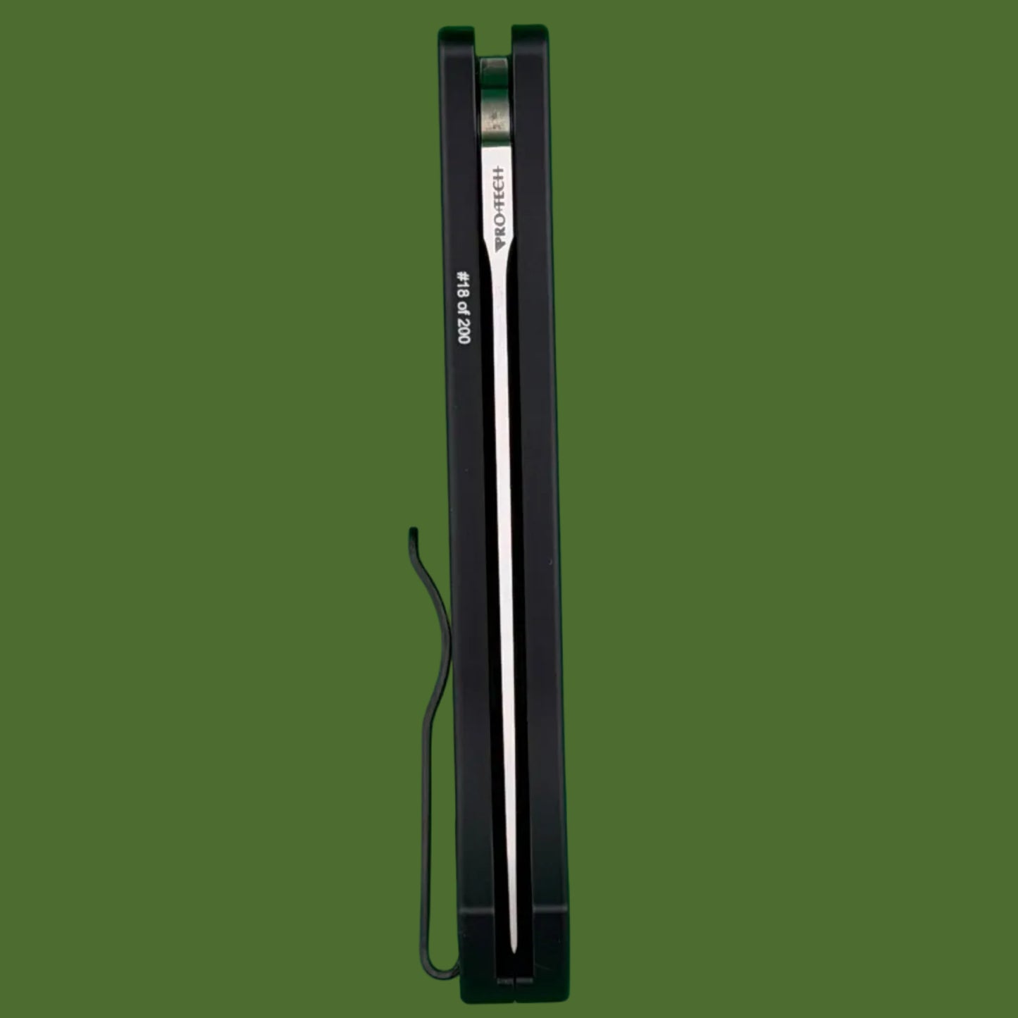 Protech Brend Classic Auto Black Aluminum BSA26.Brend.1