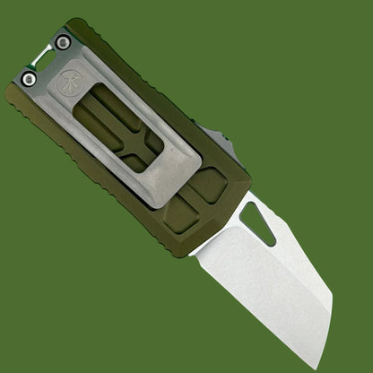 Microtech Exocet II Wharncliffe OD Green Stonewash Standard 1156-10OD