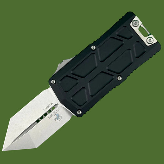 Microtech Exocet II Spartan Stonewash Standard 1155-10