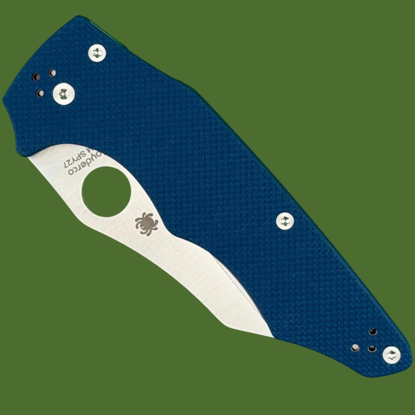 Spyderco Yojumbo Compression Lock Cobalt Blue SPY27