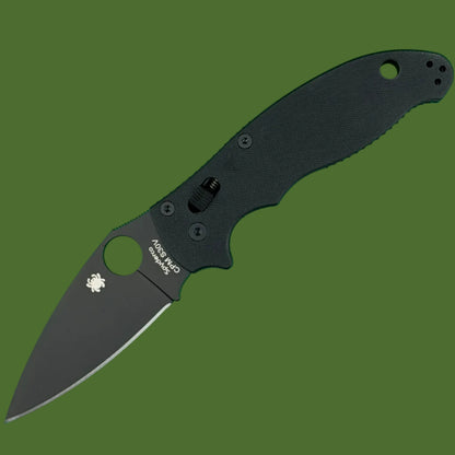 Spyderco Manix 2 (Black G-10, Black Blade)