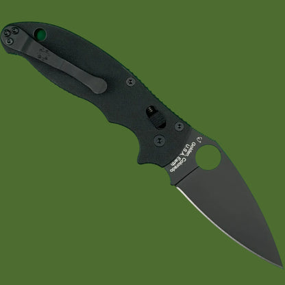 Spyderco Manix 2 (Black G-10, Black Blade)