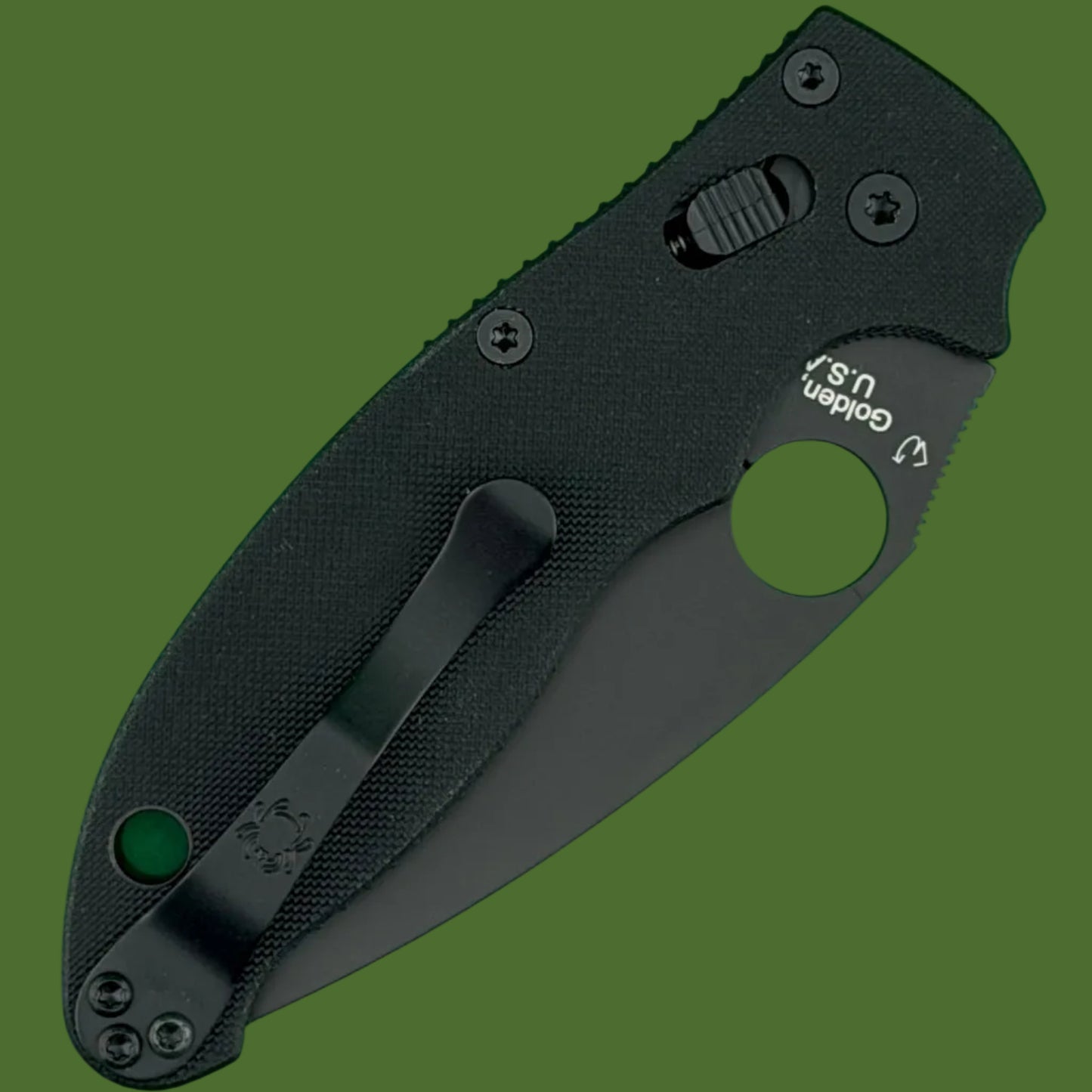 Spyderco Manix 2 (Black G-10, Black Blade)