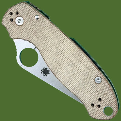 Spyderco Para 3 Compression Lock Brown Micarta