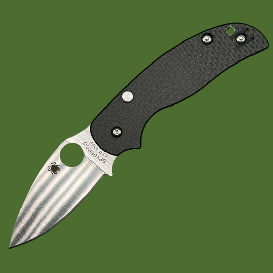 Spyderco Sage 6 Button Compression Lock CF/G-10 Laminate