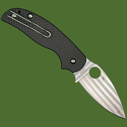 Spyderco Sage 6 Button Compression Lock CF/G-10 Laminate