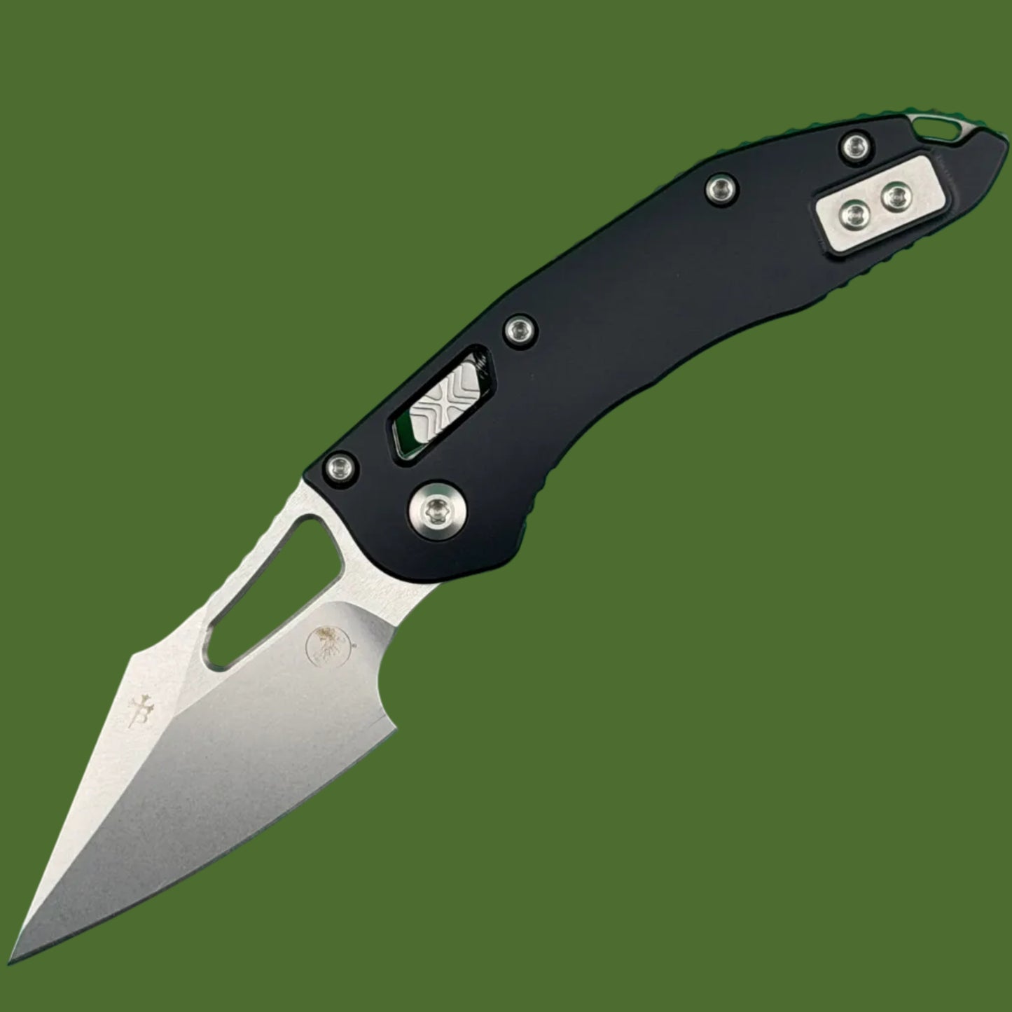 *Pre-Owned* Microtech Mini Stitch Ram-Lok S/E Stonewash Standard 169MRL-10