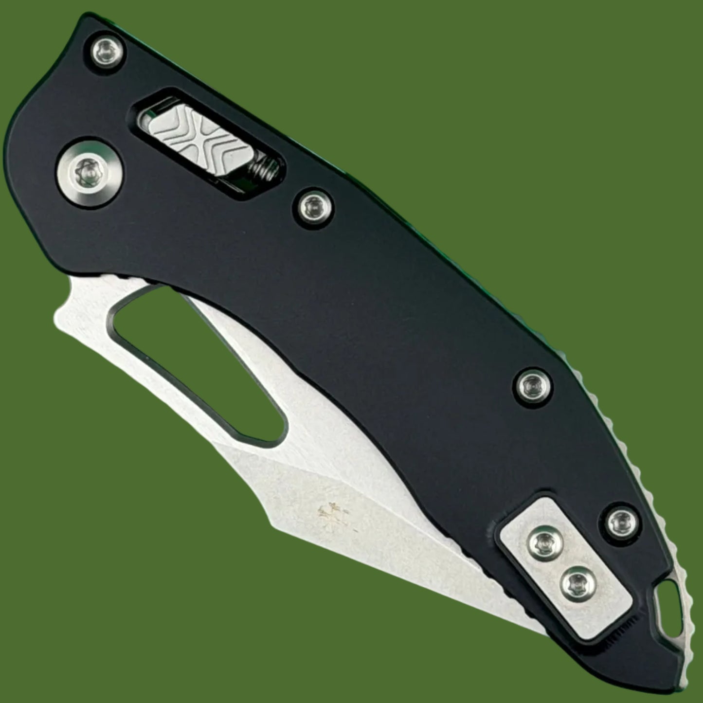 *Pre-Owned* Microtech Mini Stitch Ram-Lok S/E Stonewash Standard 169MRL-10