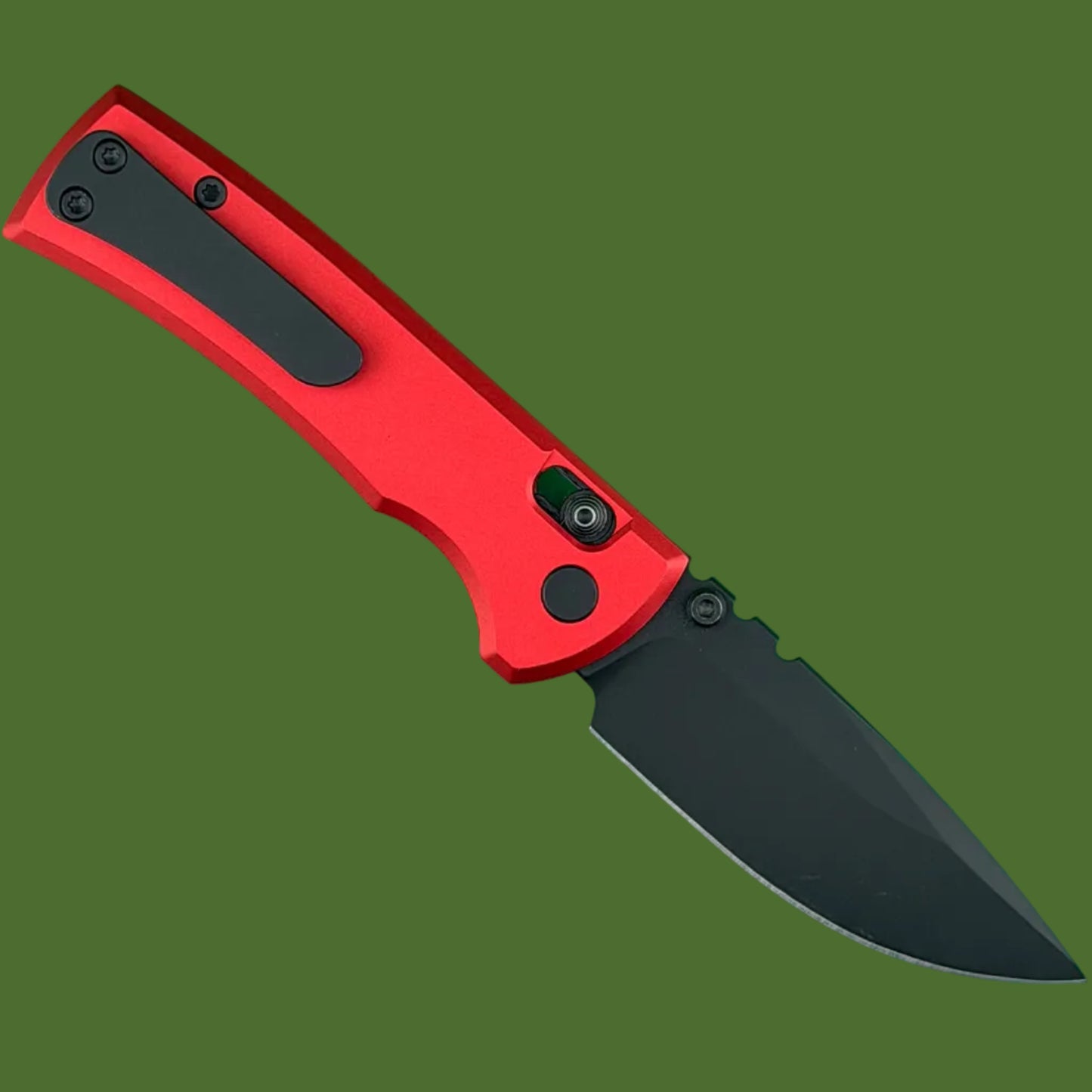 *Pre-Owned* Chaves Redencion Drop Point X-Lock Red Aluminum