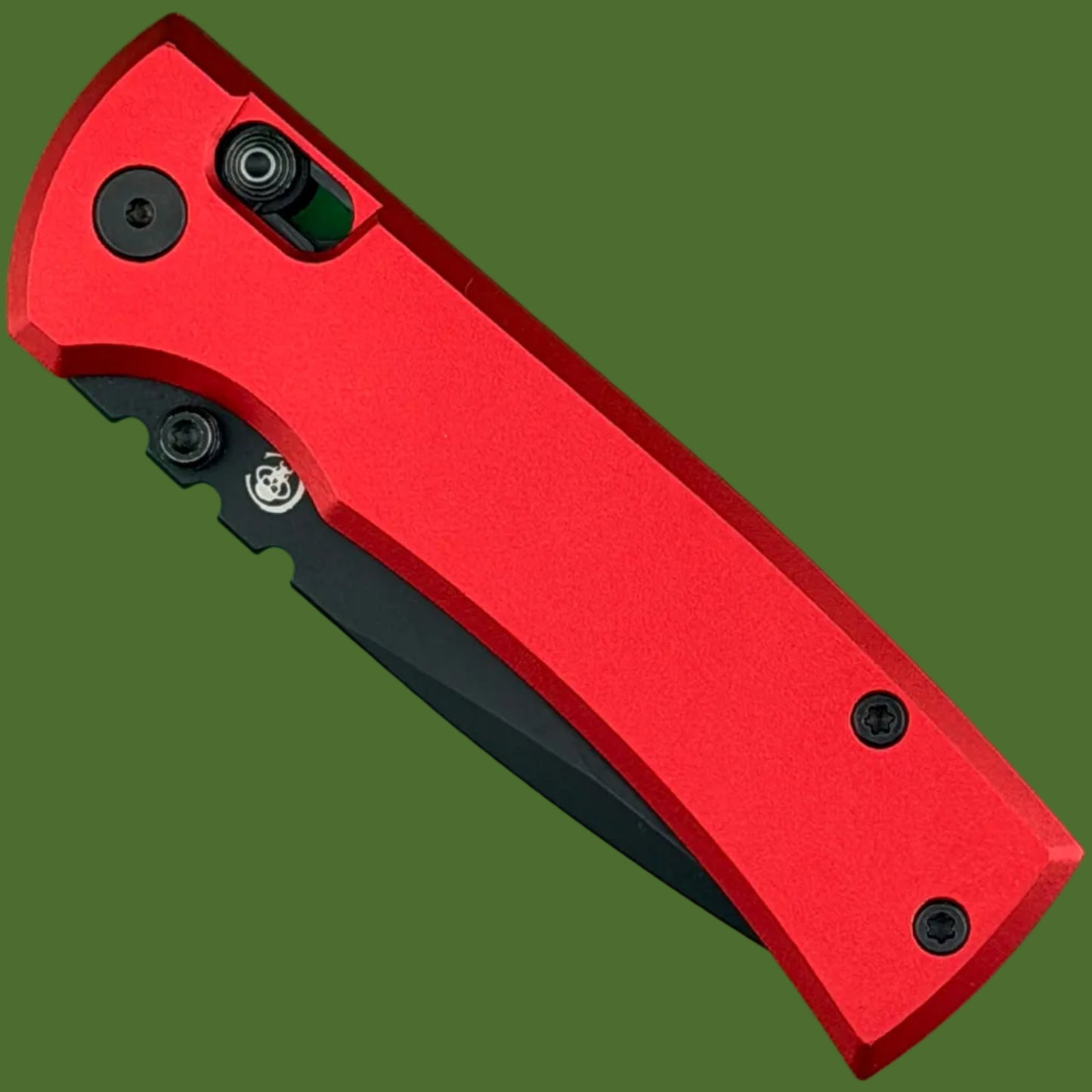 *Pre-Owned* Chaves Redencion Drop Point X-Lock Red Aluminum