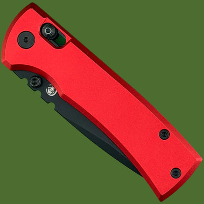 *Pre-Owned* Chaves Redencion Drop Point X-Lock Red Aluminum