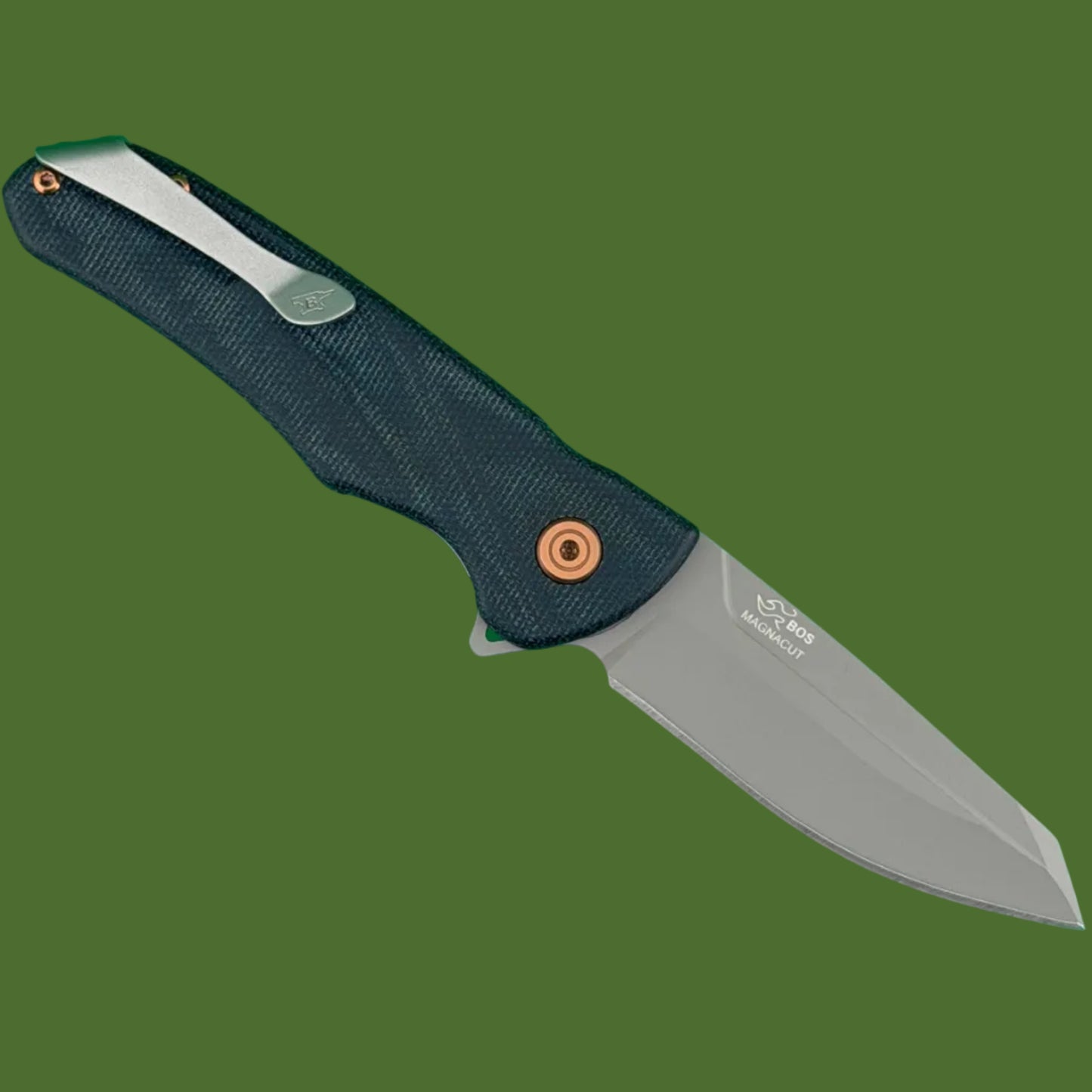 *Pre-Owned* Buck Sprint Ops 843 Denim Micarta/Magnacut