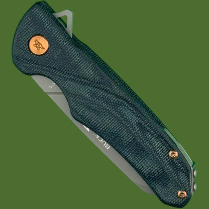 *Pre-Owned* Buck Sprint Ops 843 Denim Micarta/Magnacut