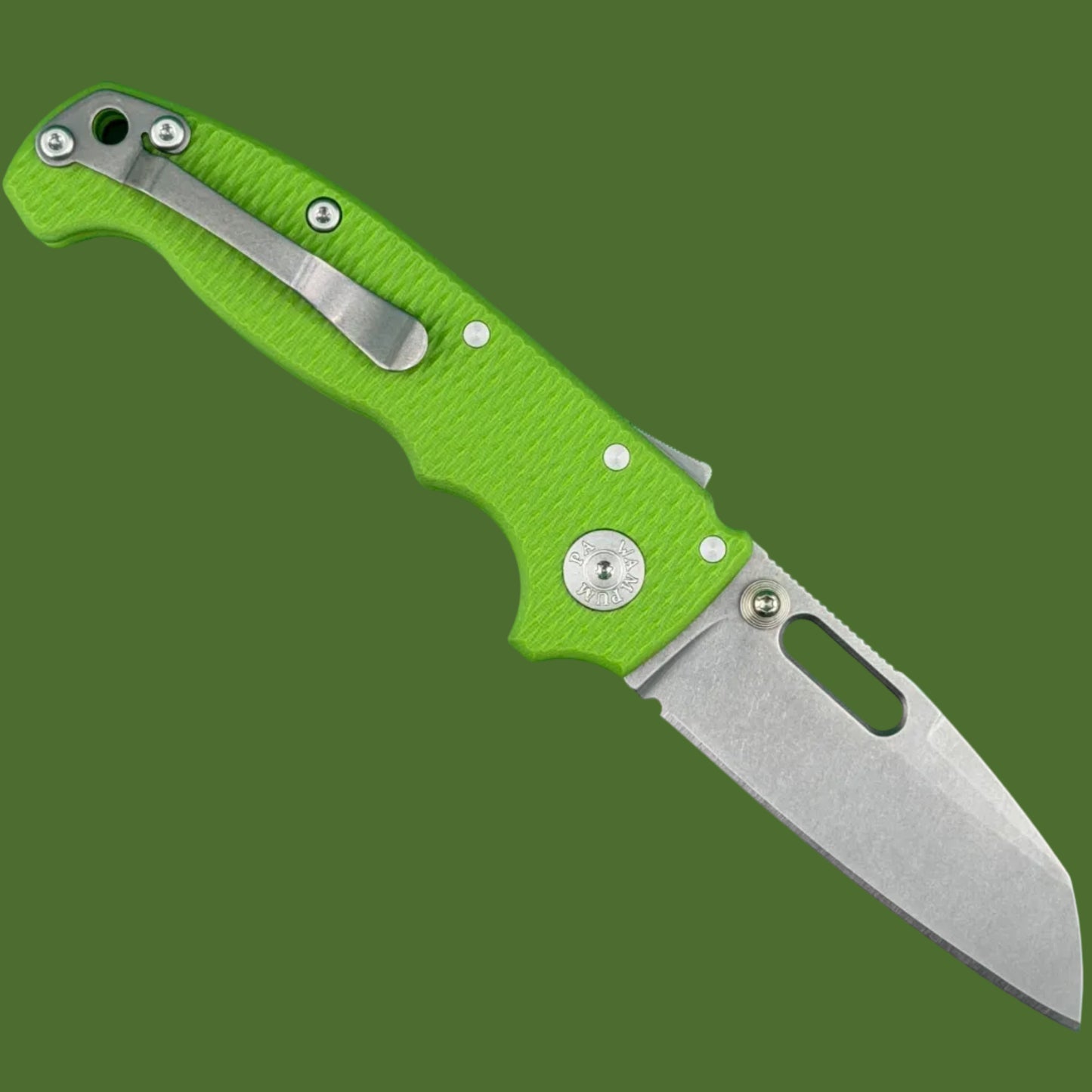 *Pre-Owned* Demko MG AD20 Slim Cru-Wear Shark Foot Neon Green G-10