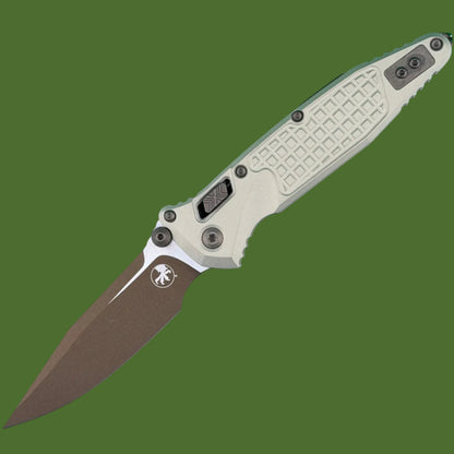 Microtech Socom Ram-Lok S/E Frag Champagne Gold Standard