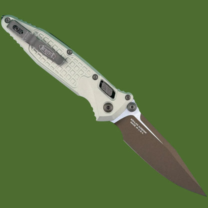 Microtech Socom Ram-Lok S/E Frag Champagne Gold Standard