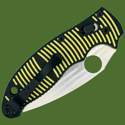 Spyderco Manix 2 Salt Black/Yellow Magnacut