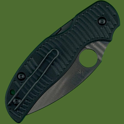 Spyderco Sage 5 Salt Black G-10 TiCN Coated Magnacut