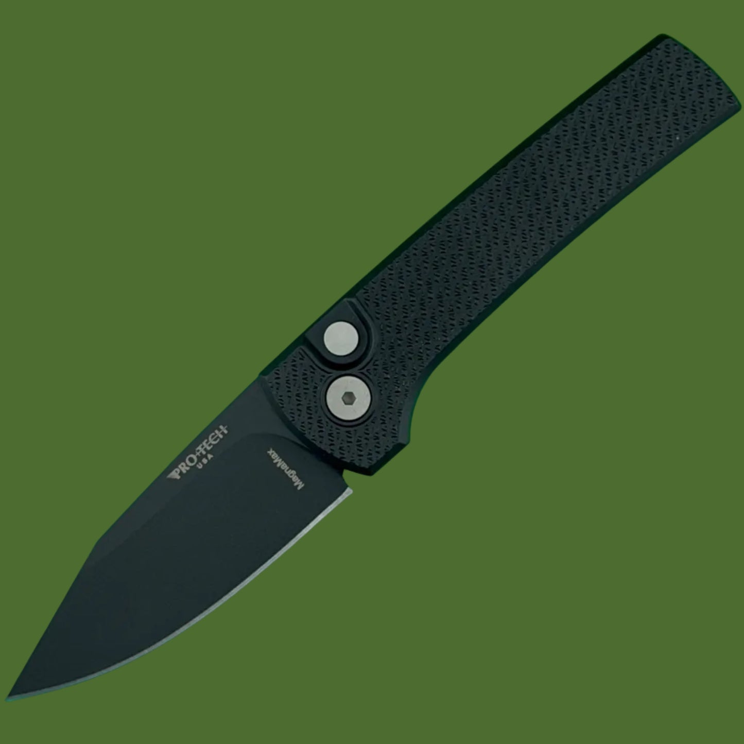 Protech Chaves Scapegoat Auto Black Carbide Texture MagnaMax RCS1106
