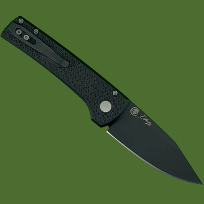 Protech Chaves Scapegoat Auto Black Carbide Texture MagnaMax RCS1106