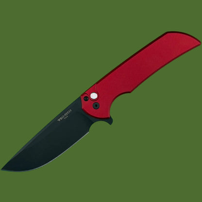 Protech Mordax Button Lock Red/Black Limited MX103-LTDRED