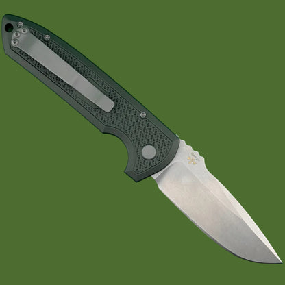 Protech Rockeye Auto Carbide Textured OD Green Magnacut LG3105-GREEN