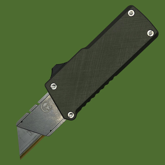 Chaves CHUB Utility OTF Green Crosshatch Aluminum
