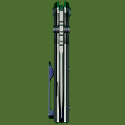 Chaves Blue Label Redencion Street Liner Lock Black Knurled Aluminum Handles Purple Hardware (Stonewash Drop Point)
