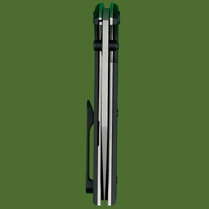Chaves Blue Label Scapegoat 229 Liner Lock Black Knurled Aluminum Handles Black Hardware (Stonewash)