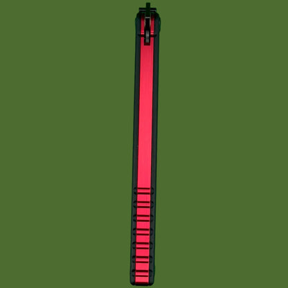 Squid Industries Inked Nautilus V2 Black G-10 Red Trainer Balisong