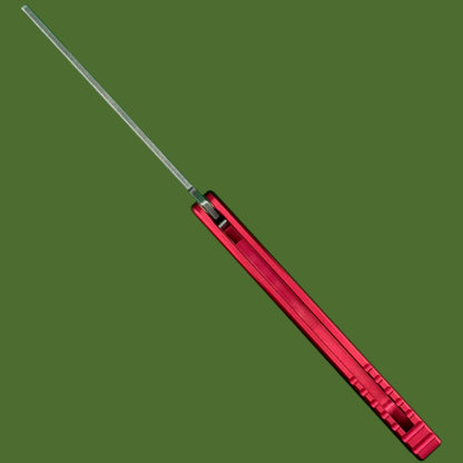 Squid Industries Krake Raken V3 Trainer Balisong Stonewashed Red