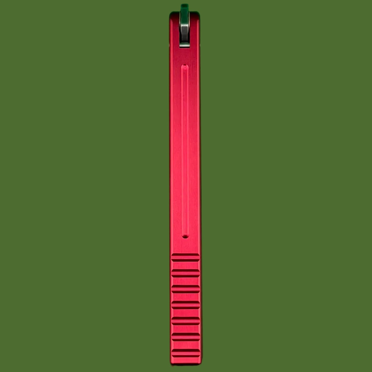 Squid Industries Krake Raken V3 Trainer Balisong Stonewashed Red