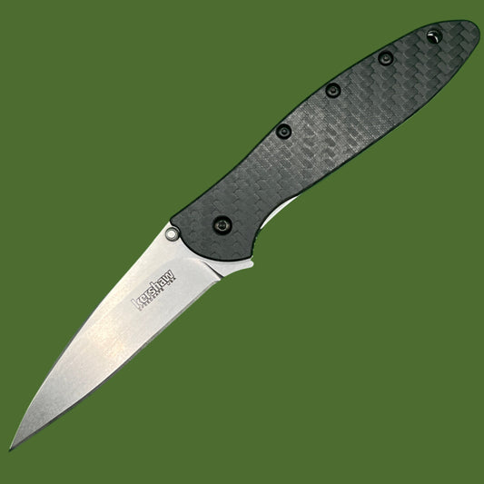 *Pre-Owned* Kershaw Leek Carbon Fiber Assisted Opening