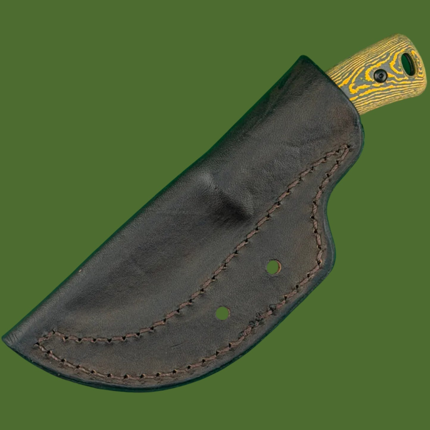 TRM Tagalong Fixed Blade Neon Orange CamoCarbon
