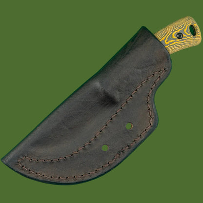 TRM Tagalong Fixed Blade Neon Orange CamoCarbon