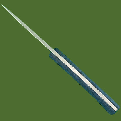 TRM Tagalong Fixed Blade Electric Blue CamoCarbon