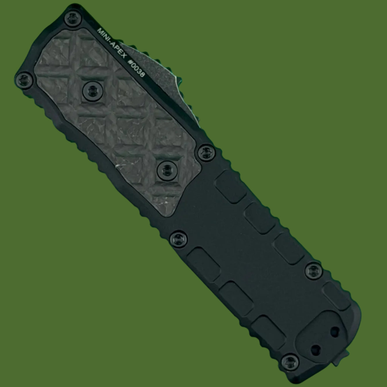 Guardian Tactical Mini Apex S/E OTF Carbon Fiber Inlay (Dark Stonewash MagnaMax) 172611