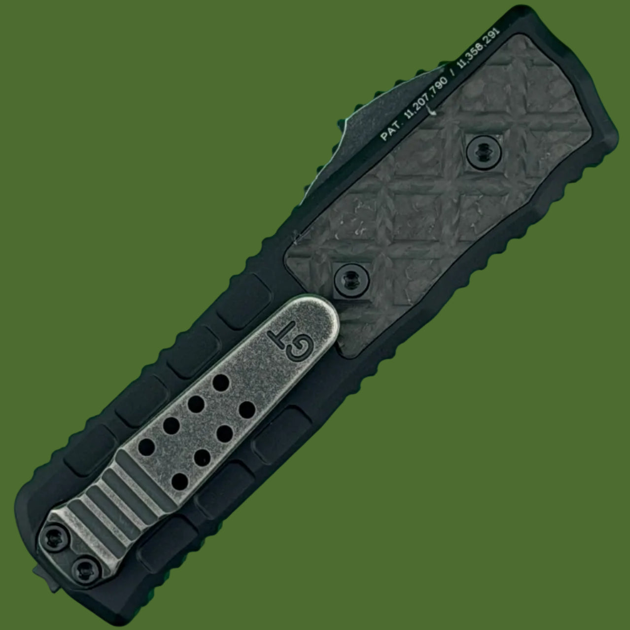 Guardian Tactical Mini Apex S/E OTF Carbon Fiber Inlay (Dark Stonewash MagnaMax) 172611