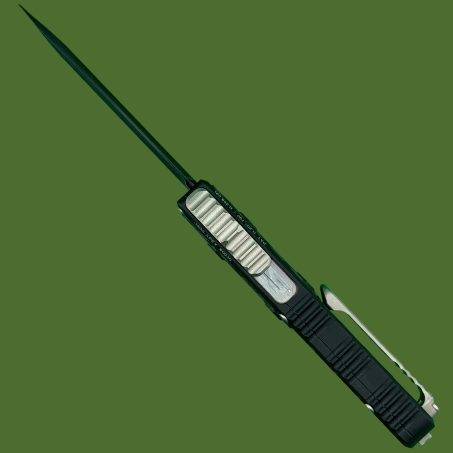 Guardian Tactical Mini Apex S/E OTF Carbon Fiber Inlay (Two Tone Black MagnaMax) 172211