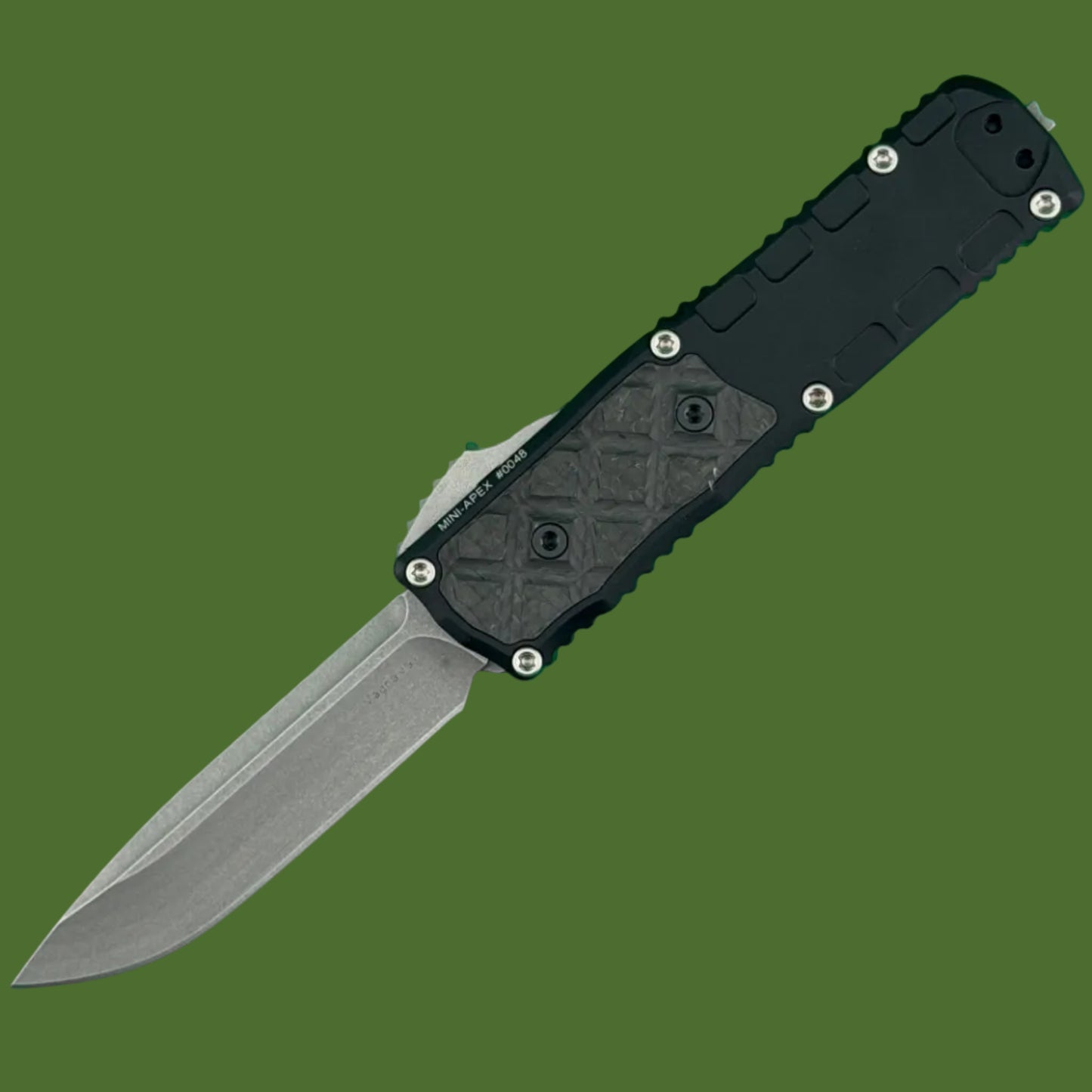 Guardian Tactical Mini Apex S/E OTF Carbon Fiber Inlay (Stonewash MagnaMax) 172511
